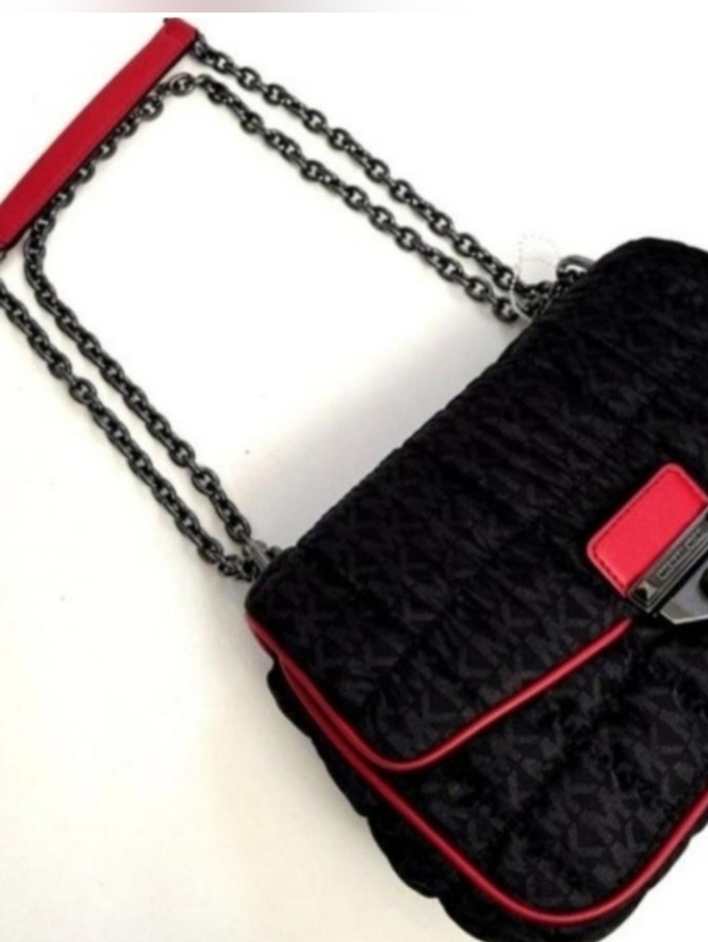 Michael Kors Soho 100% Quilted Nylon Shoulder/Crossbody Bag - Picture 5 of 9
